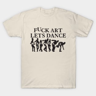 Madness - Lets Dance 80s Vintage Retro Collector Black T-Shirt